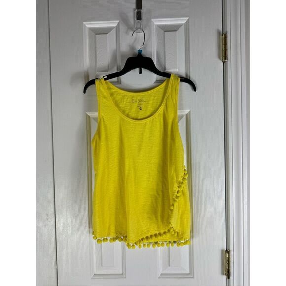 Lilly Pulitzer Womens Yellow Blouse Size XS - Picture 1 of 3